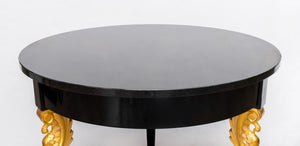 Neoclassical Style Marble Topped Gueridon Table (8955423260979)