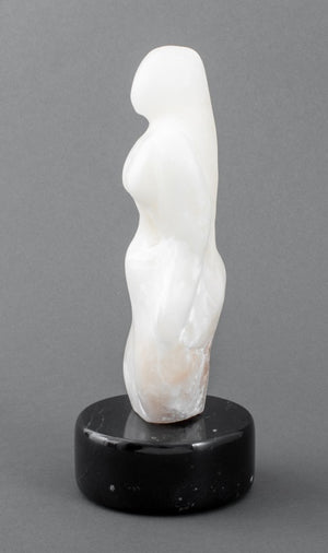 Joan Shapiro Female Figure Alabaster Sculpture (8974110458163)