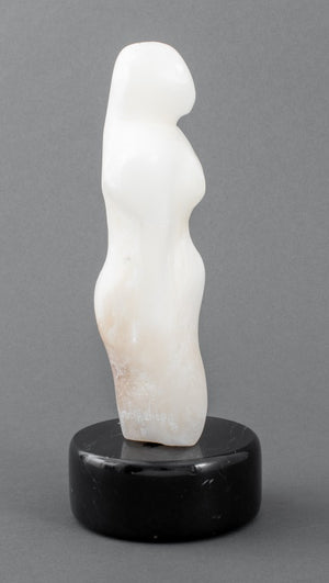 Joan Shapiro Female Figure Alabaster Sculpture (8974110458163)