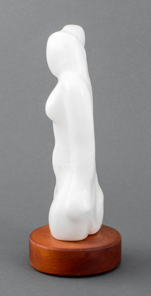 Joan Shapiro Nude Woman Alabaster Sculpture (8974116716851)