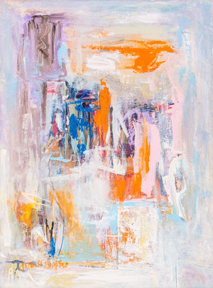 Joan Shapiro Abstract Expressionist Mixed Media (8845900251443)