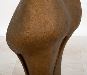 Mid-Century Modern Bronzed Plaster Sculpture (9343270453555)