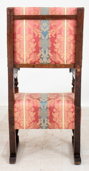 Italian Baroque Style Armchair, 19th Century (9370368540979)