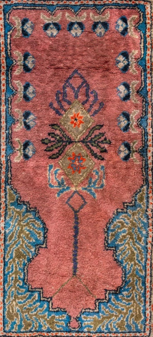 Turkish Kayseri Silk Prayer Rug 3.25' x 2' (8988042559795)