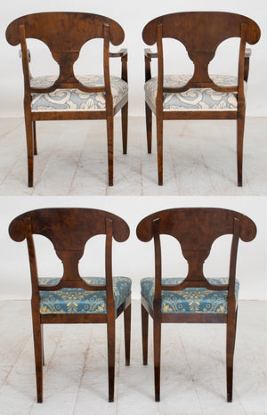 Danish Biedermeier Revival Chairs, 4 (9343311020339)