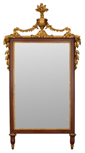 Italian Neoclassical Giltwood Mirror, Circa 19th Century (8928883638579)