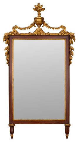 Italian Neoclassical Giltwood Mirror, Circa 19th Century