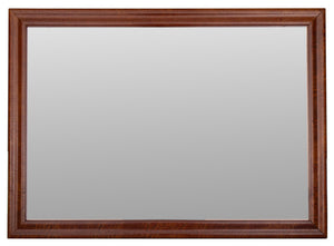 American Stained Maple Ogee Mirror, 20th C (8928647151923)