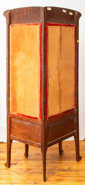Serrurier Bovy Art Nouveau Corner Cabinet, c.1910 (8768172753203)
