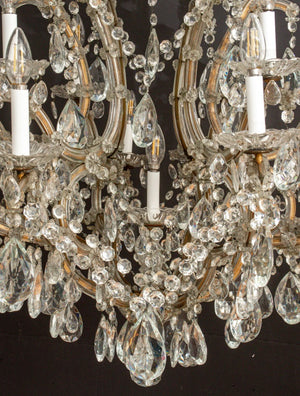 Marie Therese Cut Crystal 18 Light Chandelier (8928786415923)