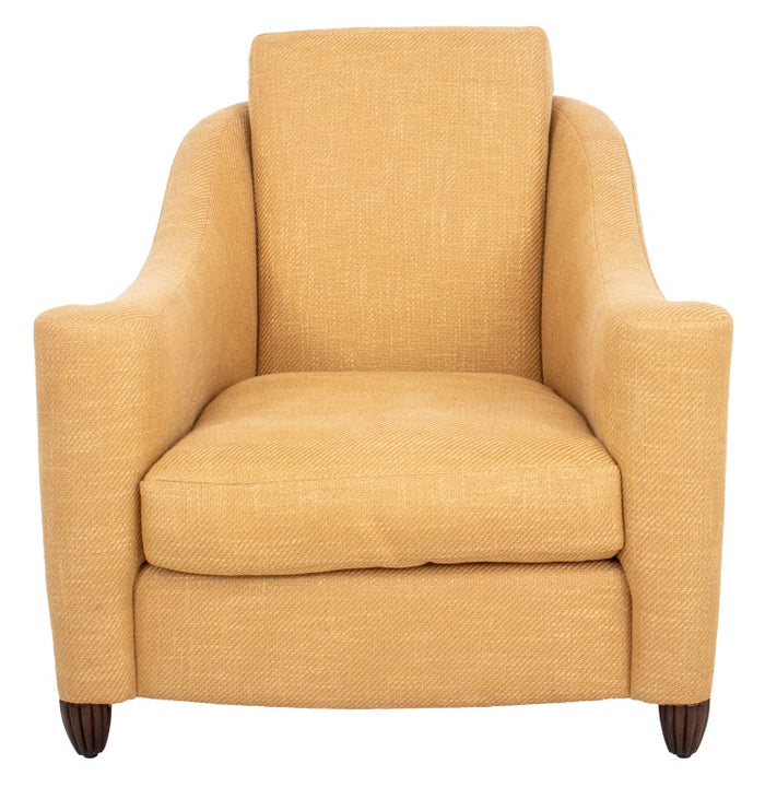 John Boone Upholstered Armchair, 20th C