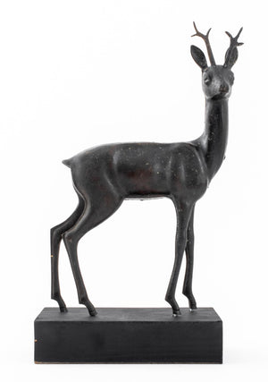 Grand Tour Style Stag Patinated Bronze Sculpture (8970193600819)