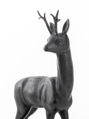 Grand Tour Style Stag Patinated Bronze Sculpture (8970193600819)