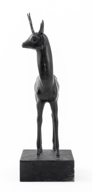 Grand Tour Style Stag Patinated Bronze Sculpture (8970193600819)