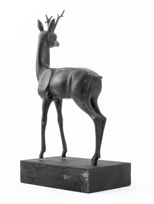 Grand Tour Style Stag Patinated Bronze Sculpture (8970193600819)