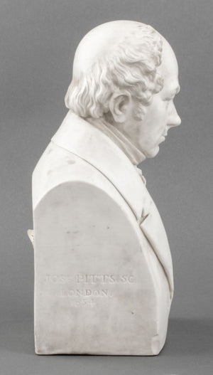After Joseph Pitts, Parian Bust of F.A. Cox, 1854 (8867846619443)