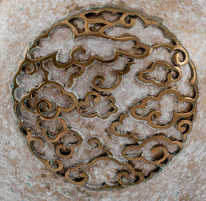 Erte "Oriental Mystery" Patinated Bronze Vase 1990 (8911854731571)