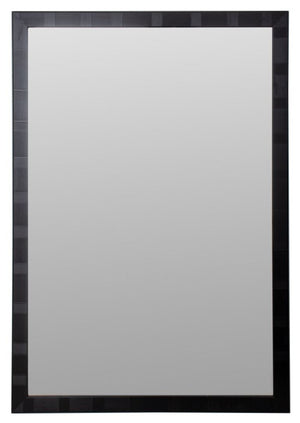 Black Lacquered Wooden Mirror (8948476248371)