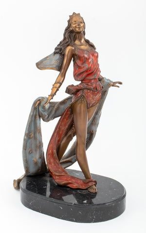 Rosan "Bacchanal" Bronze Sculpture, 1987 (9035636408627)