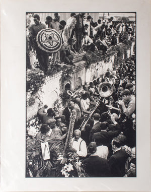 Leo Touchet "New Orleans Jazz Funeral" Photograph (8932687479091)