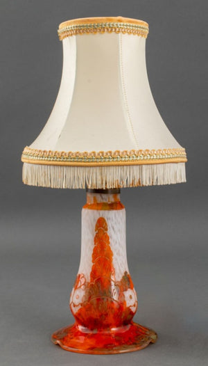 Le Verre Francais Art Deco Cameo Glass Lamp Base (8877170819379)