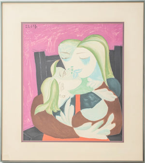 After Pablo Picasso "Femme en Enfante" Lithograph (9364931739955)