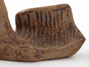 Louis Mendez Two Ceramic Fish Form Sculptures (8867999088947)