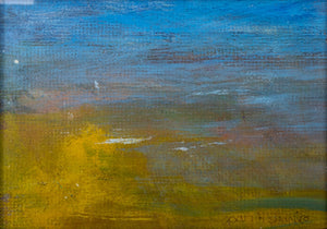 Joan Shapiro "At Dawn" Gouache on Canvas Board (9305419645235)