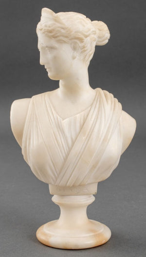 Italian School Diana of Versailles Marble Bust (8862115627315)