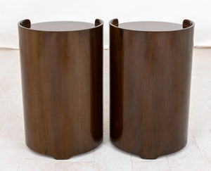 Luigi Dominioni Pair of "Casaccia" Oval Cabinets (8866272706867)
