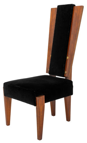 Andre Sornay French Art Deco Side Chair, 1930s (8865132216627)