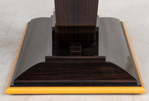 Art Deco Revival Macassar Extendable Dining Table (8866186166579)