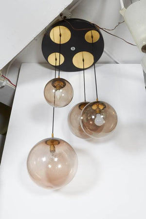 RAAK Modern 4-Light Globe Hanging Pendant Lamp (8971966415155)