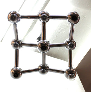 George Kovacs Molecular Style Chrome Chandelier (8972083921203)