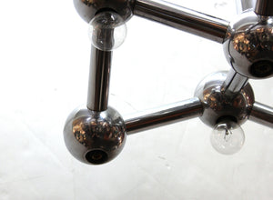 George Kovacs Molecular Style Chrome Chandelier (8972083921203)