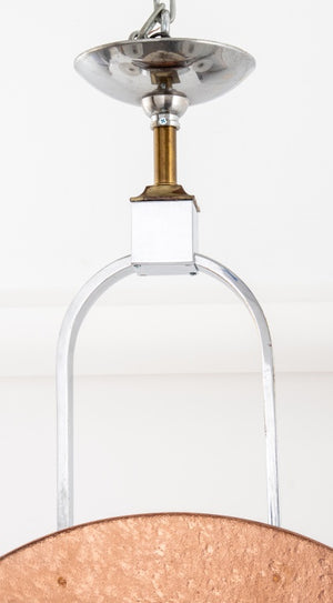 Deskey Style Chrome & Glass 4-Light Pendant Lamp (8971928338739)