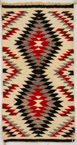 Native American Navajo Rug 3' x 1.5'