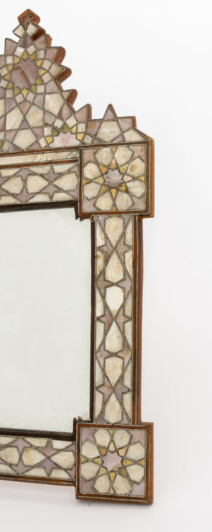 Middle Eastern Mosaic Mother-of-Pearl Table Mirror (9032349385011)