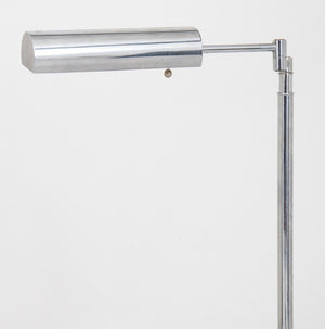 Walter Von Nessen Aluminum Swing Arm Floor Lamp (9052433940787)