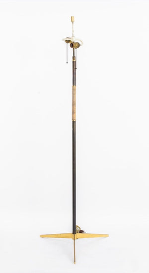 Paul McCobb Brass Tripod Floor Lamp (9548821922099)