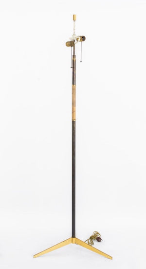 Paul McCobb Brass Tripod Floor Lamp (9548821922099)