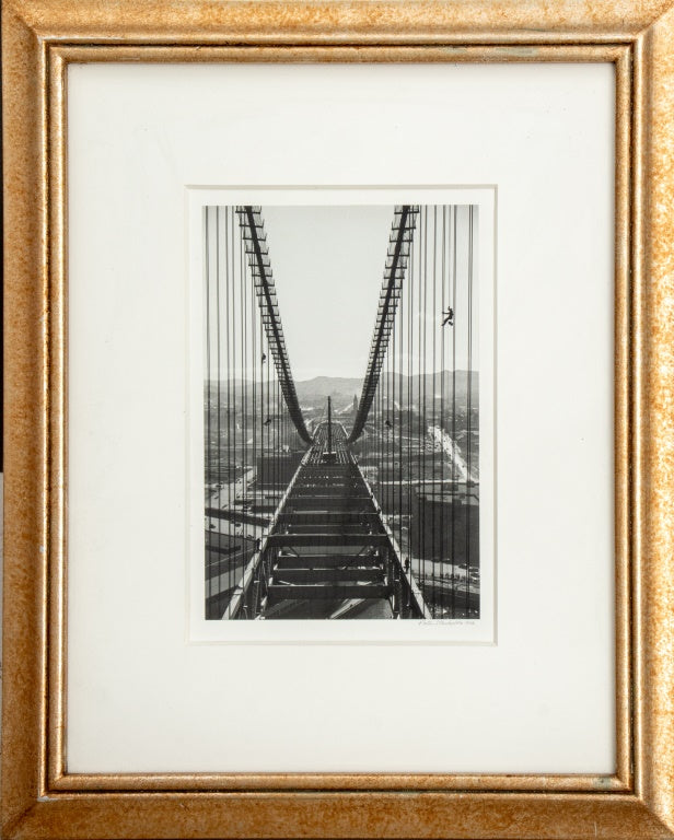 Peter Stackpole "Oakland Bay Bridge" Gelatin Print