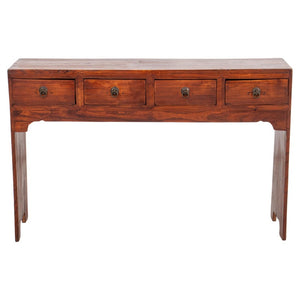 Chinese Elm Console Table (9094727893299)