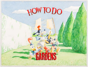 Lawrence Preece "How to do Gardens" Watercolor (8932390961459)