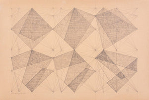 J.Z. "Albuquerque-Q4" Graphite on Paper, 1977 (8934436667699)