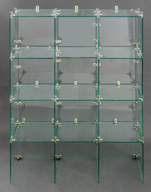 Modern Glass Cube Display Case (8945501864243)