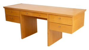 French Modern Style Beech Wood Desk (8952789860659)