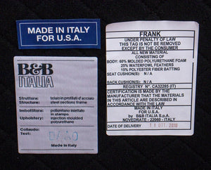 B&B Italia "Frank" Four Piece Sectional Sofa (8955179335987)