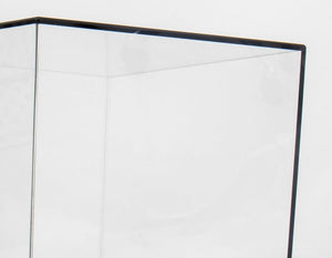 Piero Lissoni "Wireframe" Trapezoid Glass Table (8955802321203)