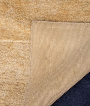Beige Shag Cotton Rug, 7'11" L  x 4' 11" W (8990262886707)